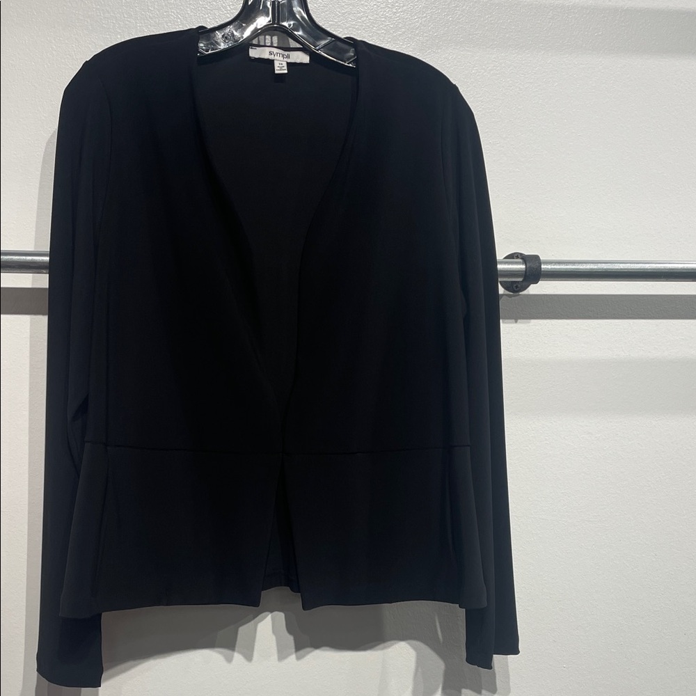 Sympli Black All Day Cardigan